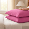 Juego de Fundas Para Almohada Percal Lisa